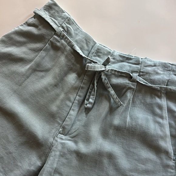 fab'rik light blue High Waist Shorts - Picture 5 of 7